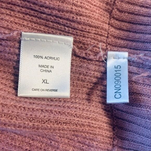 Soho New York & Co Pullover cut-out Lace up 3/4 sleeves Sweater XL - Picture 11 of 11